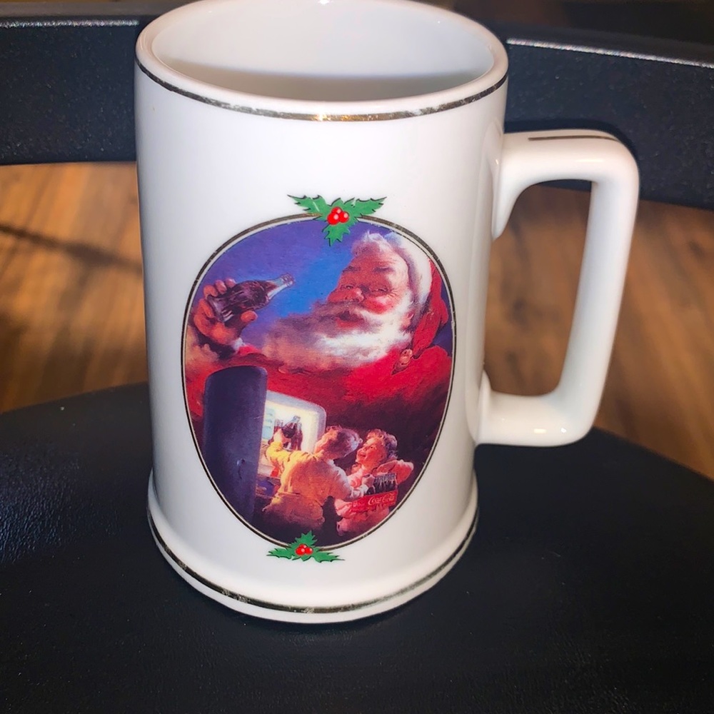 Coca-Cola “For Santa” collectors mug
